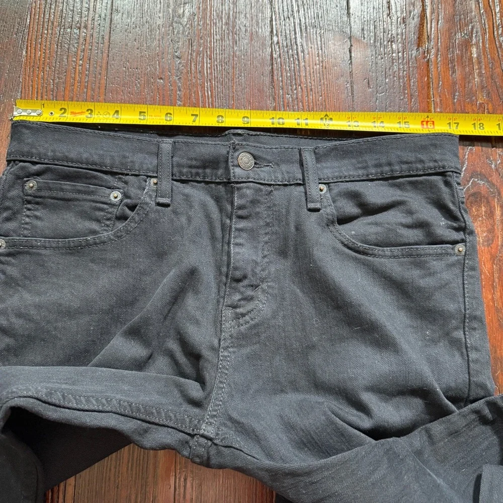 Levis 511 Jeans Mens 32x32 Black Slim Fit Stretch Denim Goth‎ Biker Punk